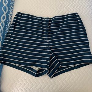 Ann Taylor LOFT Striped Shorts